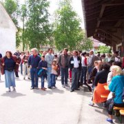 Bei der Eröffnung ...