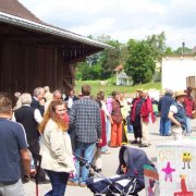 Bei der Eröffnung ...