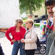 Bei der Eröffnung ...