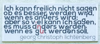 Birgit Regler - Lichtenberg Zitate Birgit Regler - Lichtenberg Zitate